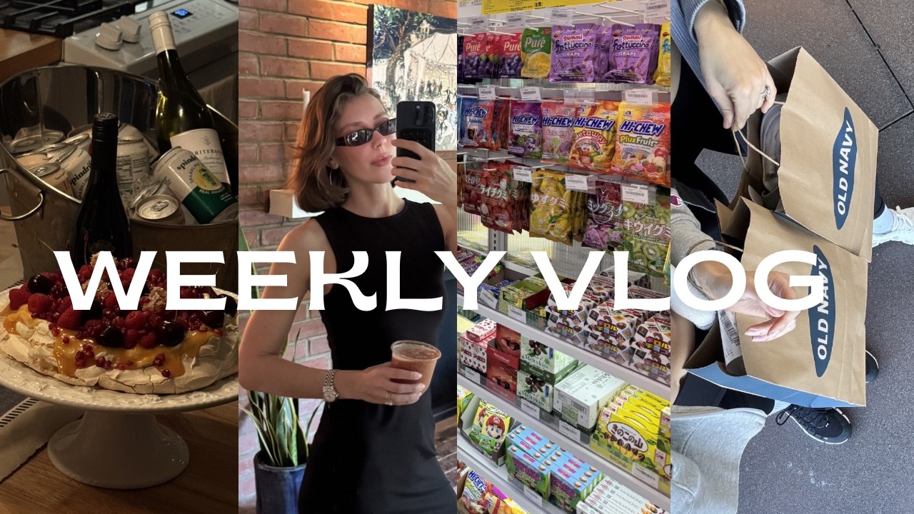 Weekly Vlog | Favorite Things Party, DTLA Date Night, Go-To Smoothie Recipe, & Old Navy Haul