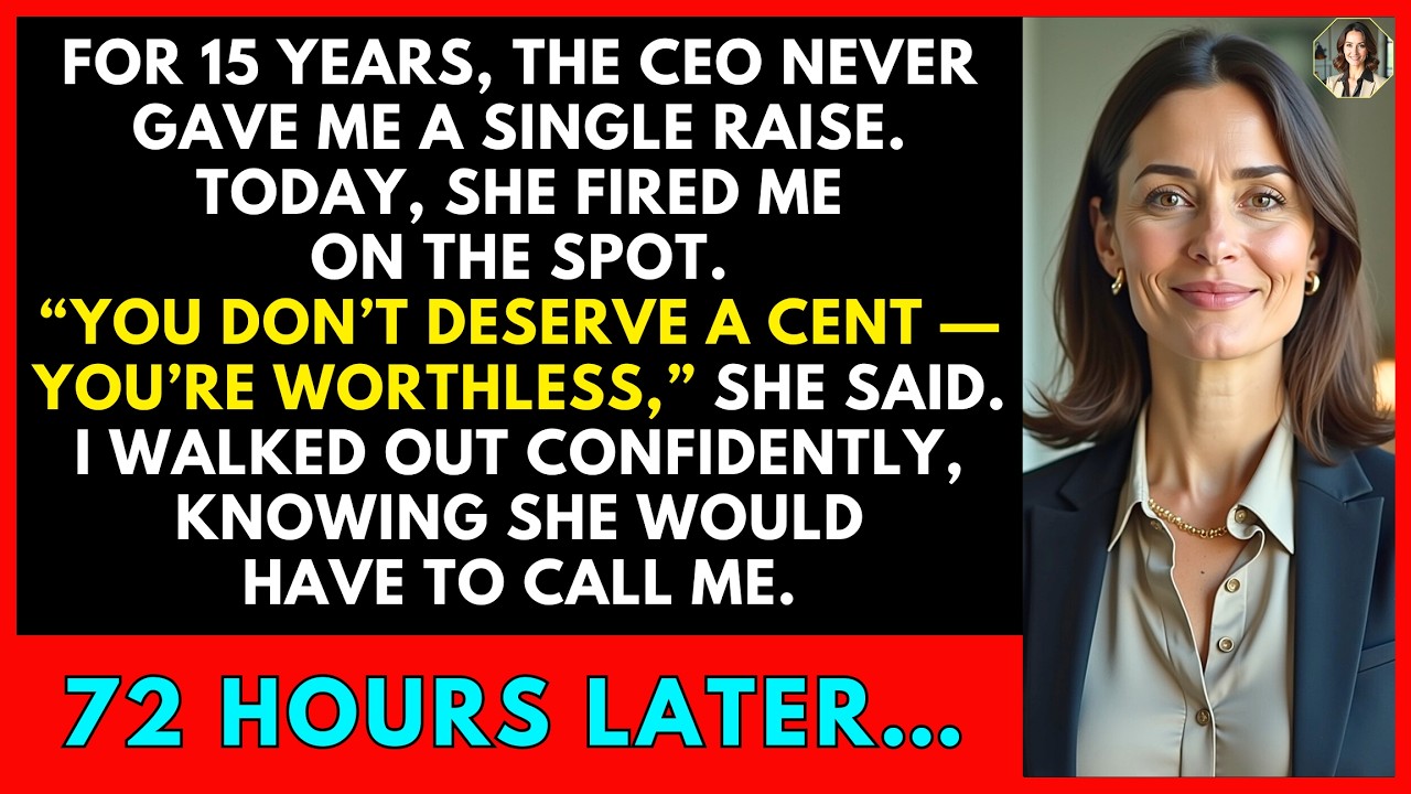 CEO Fired Me When I Asked for a Raise — My Phone Blew Up After I Walked Out.