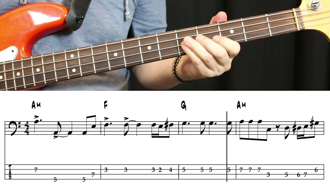 Neil Young - Words (Bass Cover with Tabs)