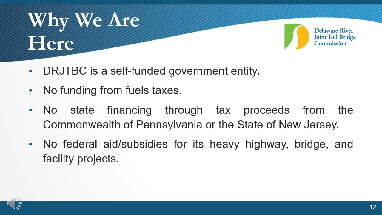 VIDEO 2026 Toll Adjustment Hearings Joe Resta PowerPoint