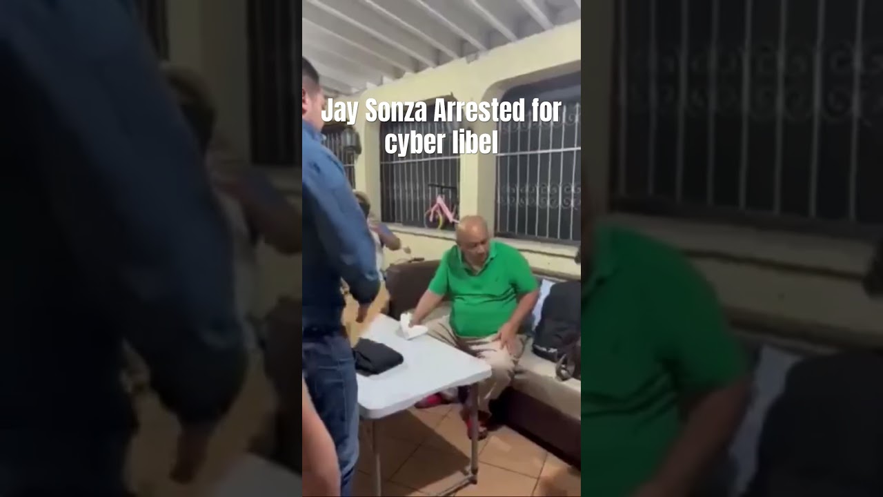 JAY SONZA ARRESTED FOR CYBER LIBEL #bbm