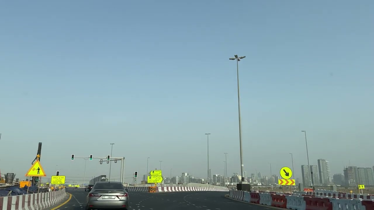 Barsha Union to Naseem Townhouse | DUBAI 4K drive