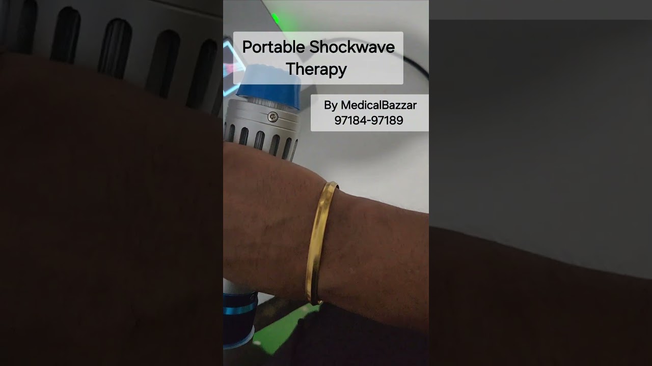 Portable Shockwave Therapy Machine for ED, Pain relief By MedicalBazzar 