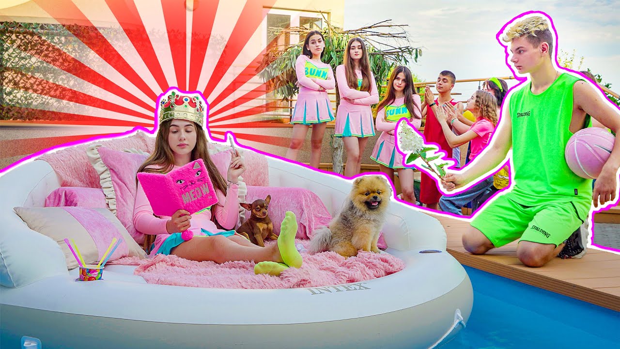 Diana's party for 16 years! This party is for popular teens only!