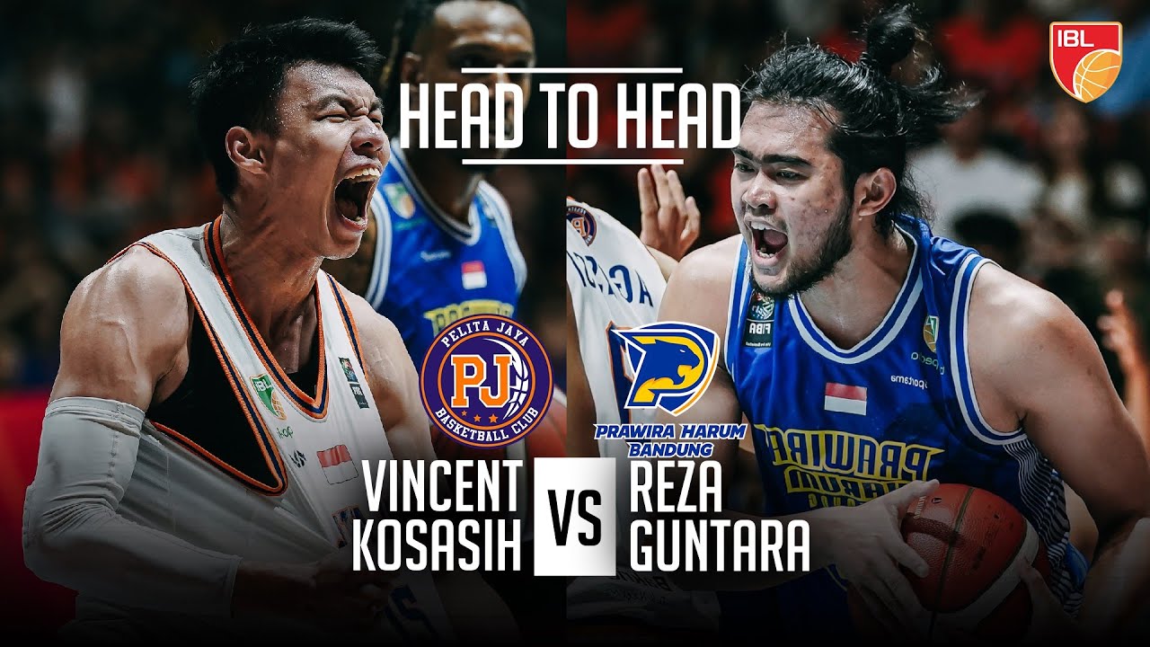 Head to Head Vincent Kosasih vs Reza Guntara | IBL Playoffs -  Finals 2023