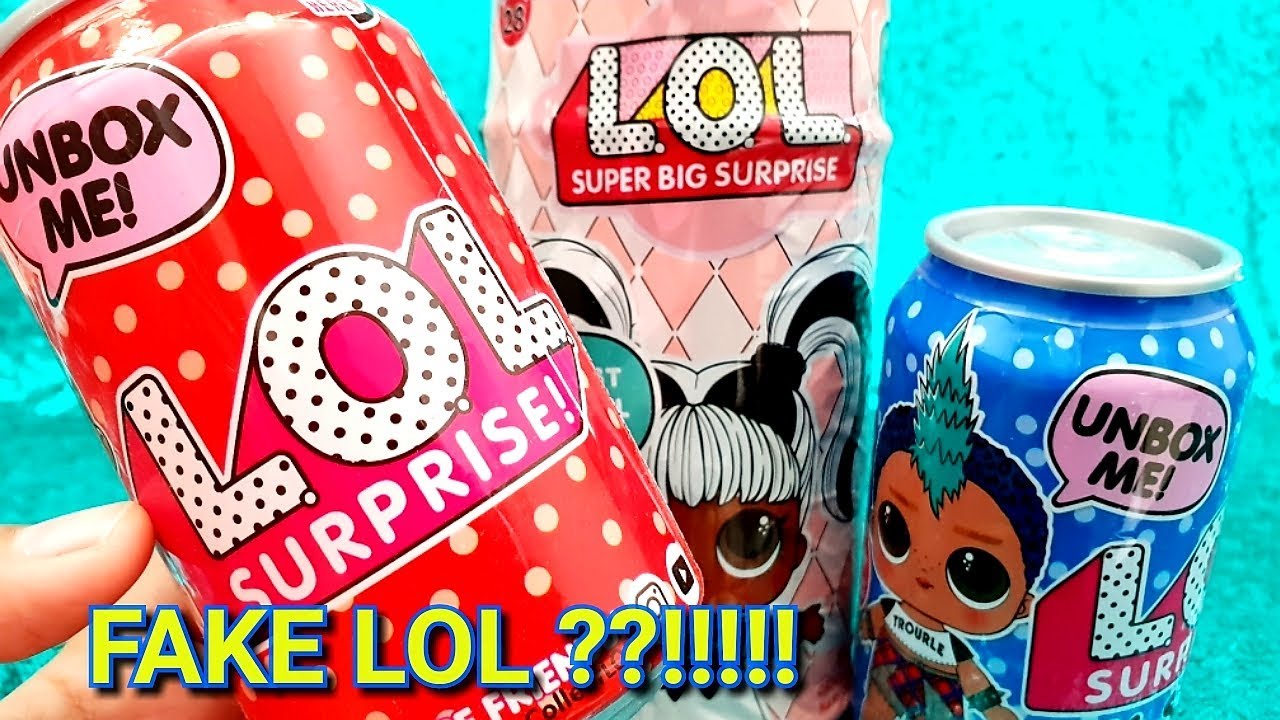 LOL CANS AND LOL HAIRGOALS (ALL FAKE) | rista ideanuj