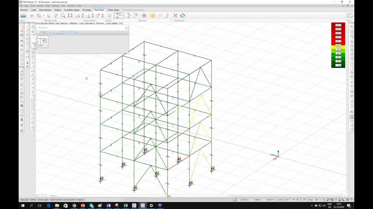 Webinar: FEM-Design Steel Joint