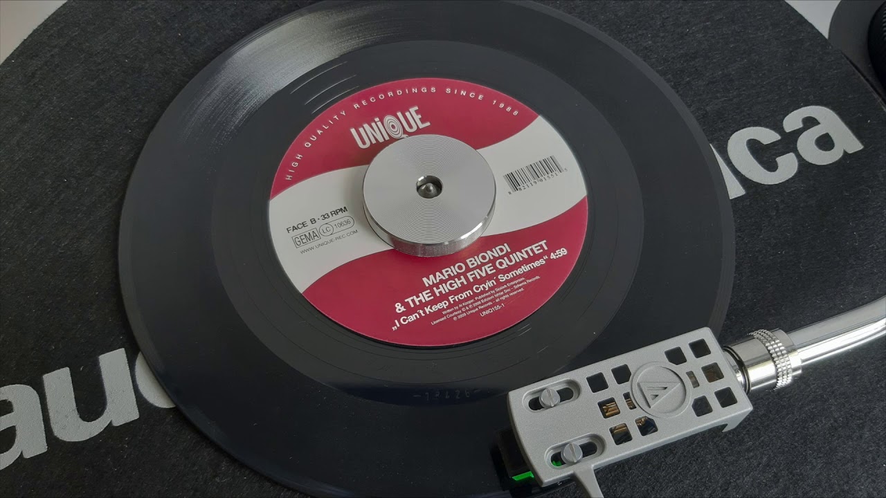Mario Biondi & The High Five Quintet - I can't keep from cryin' sometimes - vinyl rip