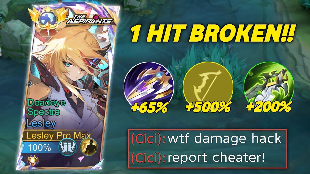LESLEY USERS TRY THIS BURST DAMAGE HÁCK BUILD FOR 2026!💀 (please try) - LESLEY BEST BUILD 2026🔥