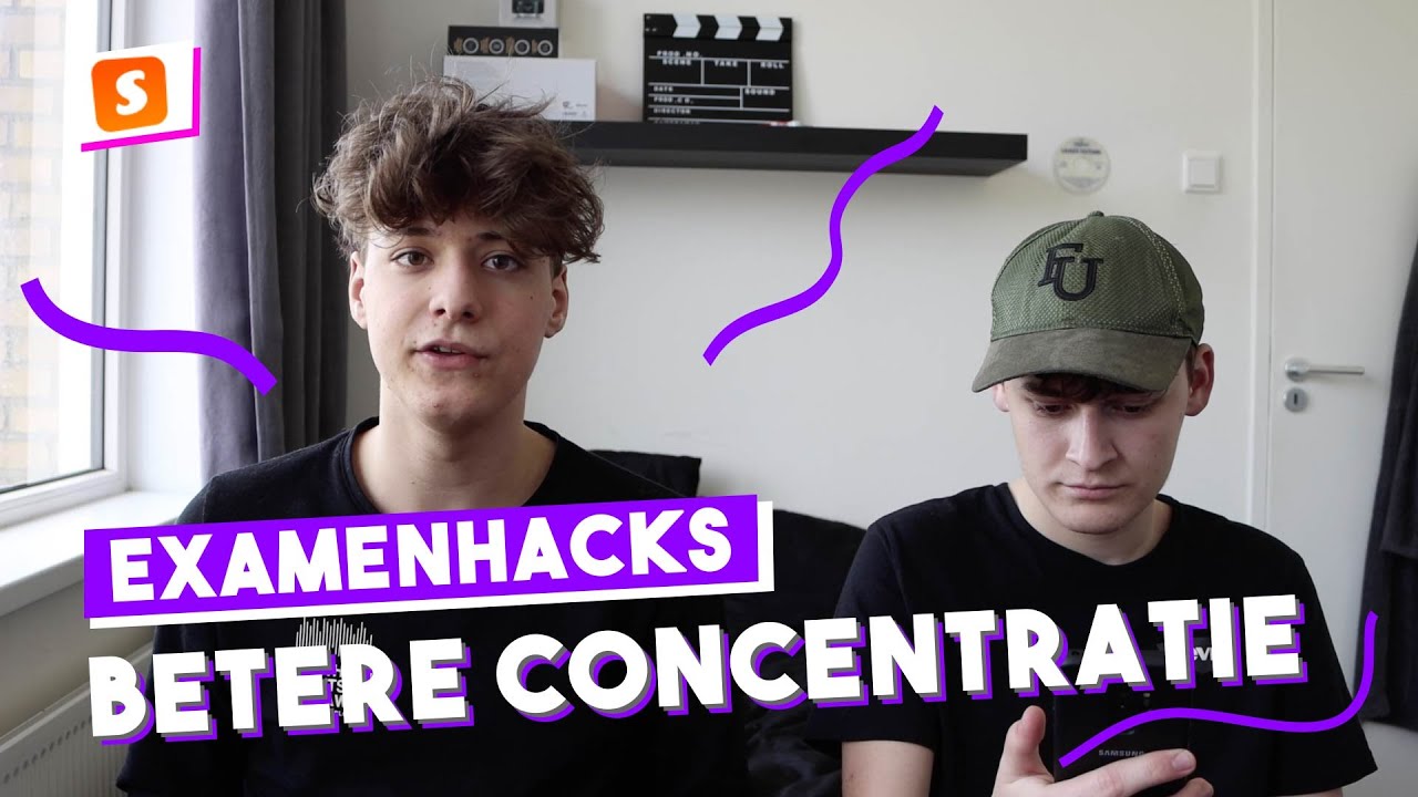 Tips voor een betere concentratie | Examenhacks
