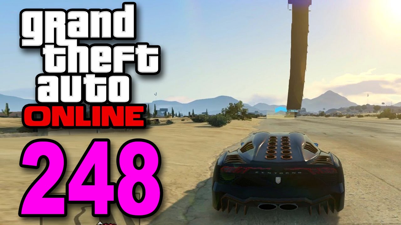 Grand Theft Auto 5 Multiplayer - Part 248 - 1000ft Ramp (GTA Online Let's Play)