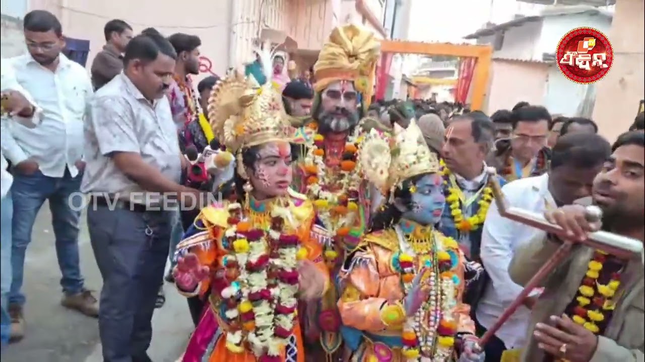 ବରଗଡ଼ ଧନୁଯାତ୍ରା ମଥୁରା ଯିବେ କୃଷ୍ଣ ବଳରାମ କାନ୍ଦୁଛେ ପୁରା ଗୋପପୁର