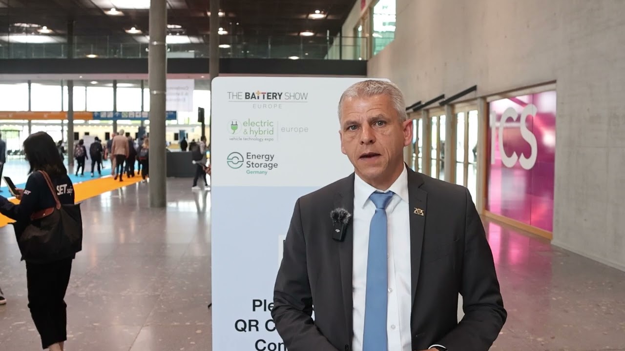 The Battery Show Europe & EV Tech Expo - Dr Patrick Rapp