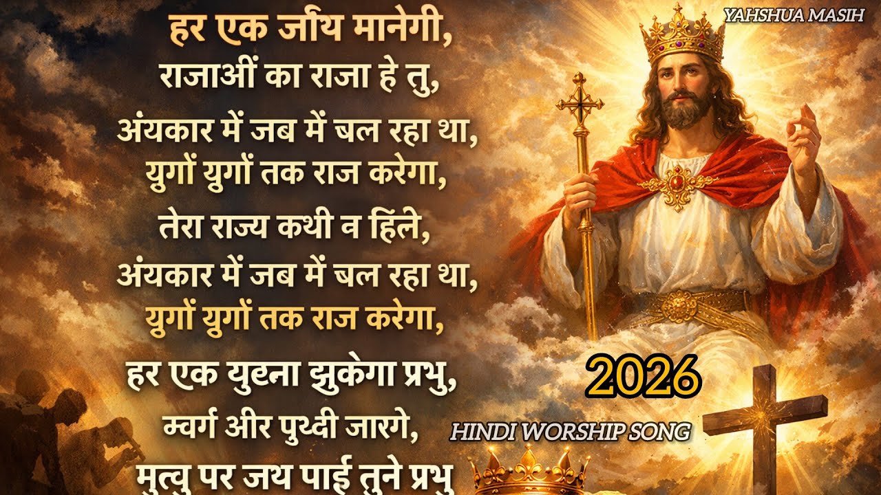 हर एक जीभ मानेगी, राजाओं का राजा है तू #yahshua #Masih #New #worship #Geet #newsong #yishumasih #mix
