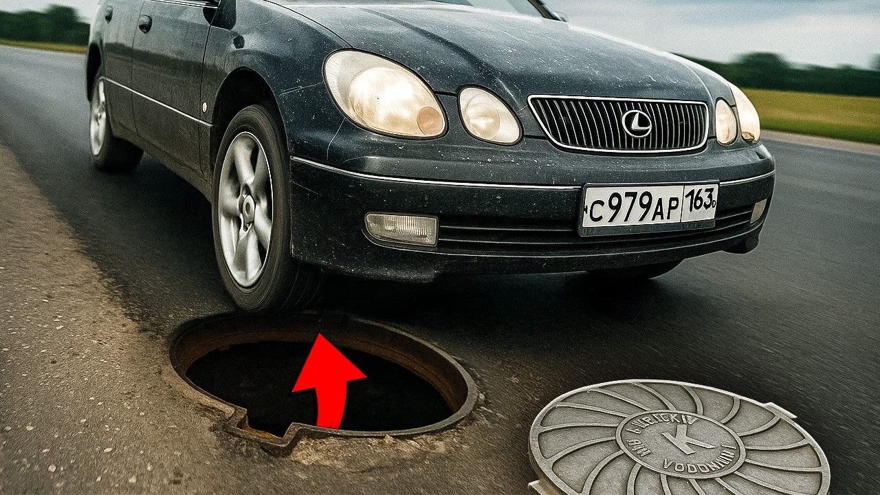 Как правильно проехать ОТКРЫТЫЙ ЛЮК?