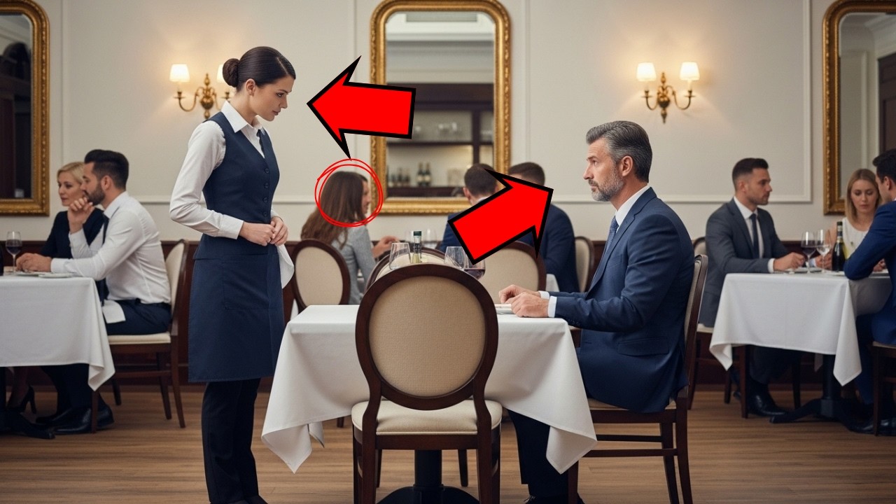 El Millonario tenía TODO, pero siempre CENABA SOLO – hasta que la MESERA dijo ESTAS PALABRAS…