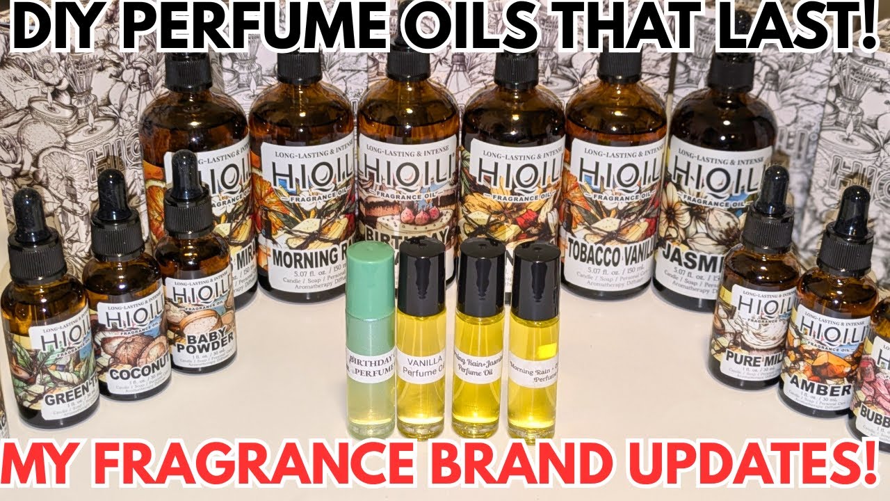 🌸🍯D.I.Y Perfume Oils That Last ▌+ My Fragrance Brand Updates! #diy #fragrance #perfume