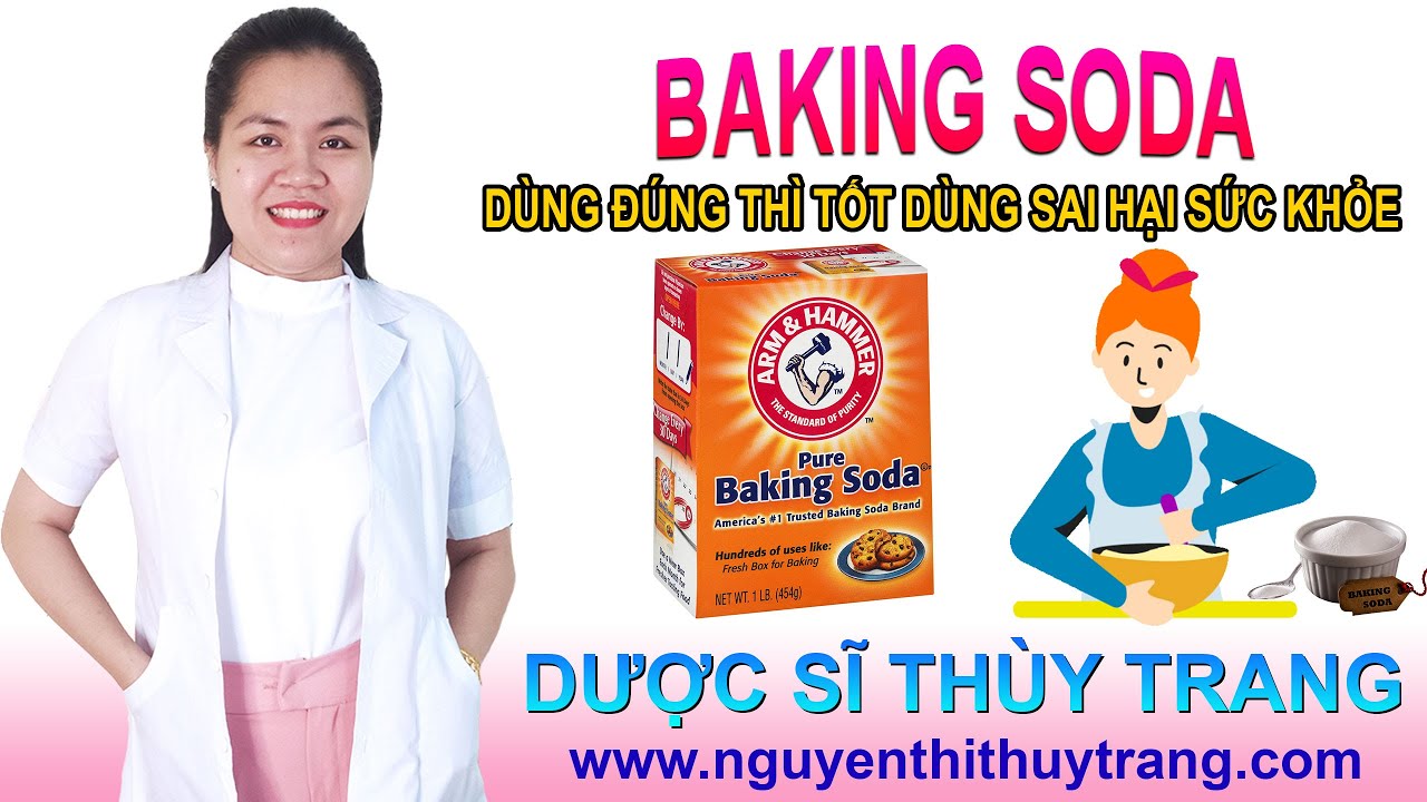 Baking soda dùng đúng thì có lợi dùng sai nhiều tác hại đến sức khỏe