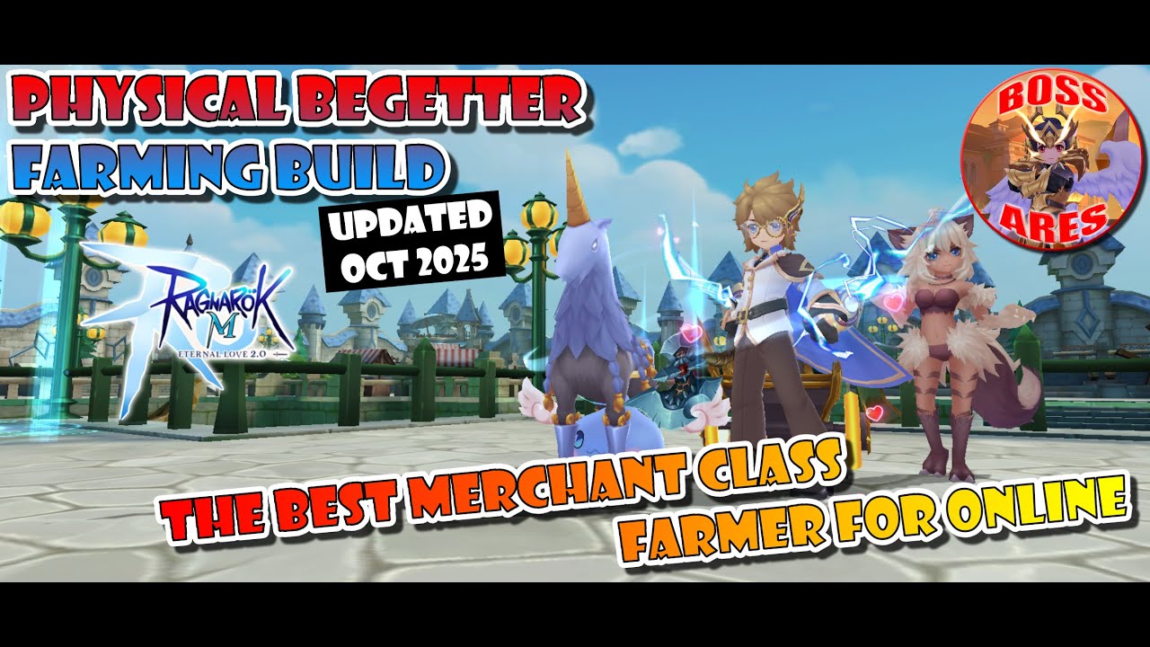Ragnarok M Eternal Love | Physical Begetter Best Merchant Class Farmer for Online #rmcl #ragnarok