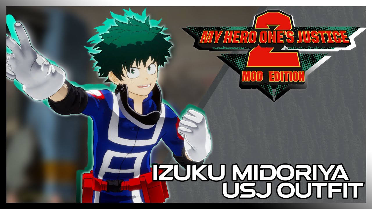 Izuku Midoriya USJ Outfit Season 1 | My Hero One's Justice 2 Mod
