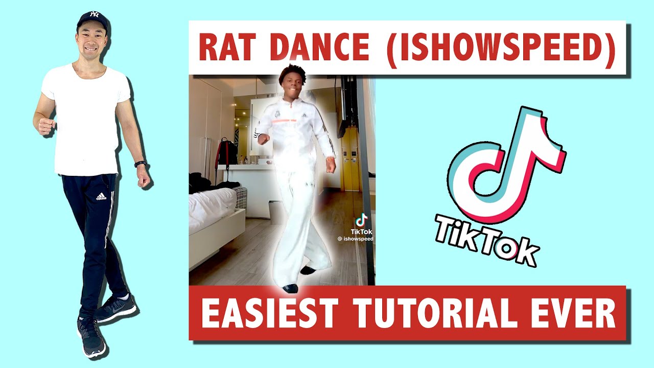 RAT DANCE TUTORIAL (EASY TUTORIAL) | ISHOWSPEED DANCE | STEP BY STEP WITH EXPLANATION