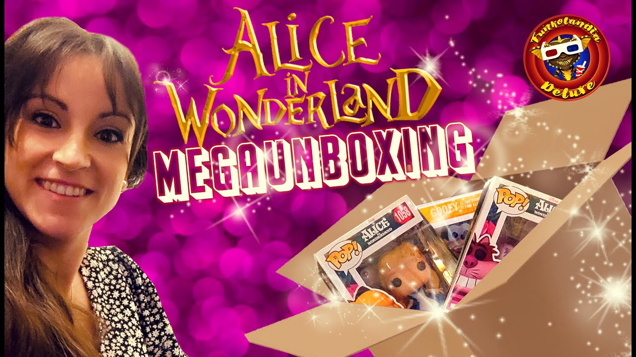 MEGAUNBOXING de FUNKO POP📦 // Alicia en el país de las maravillas + especiales de DISNEY😊