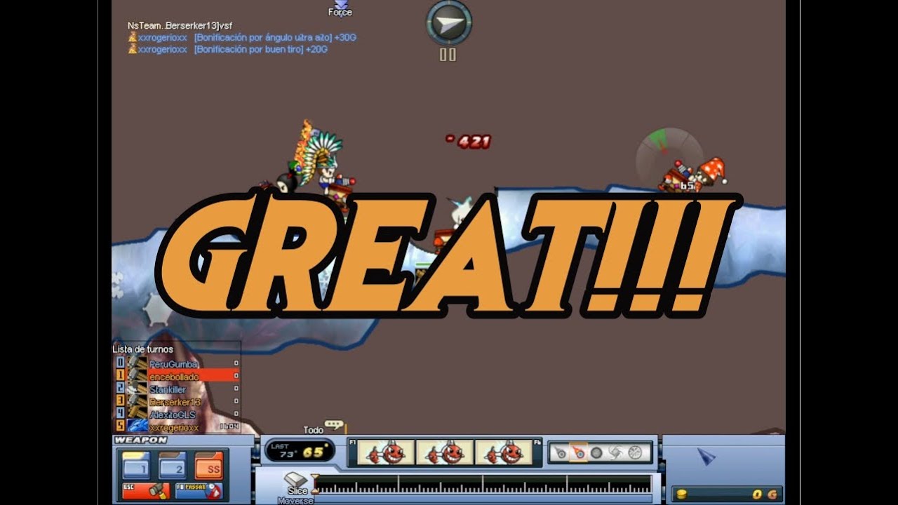 💥 El tiro PERFECTO que cambió la partida – Gunbound Great