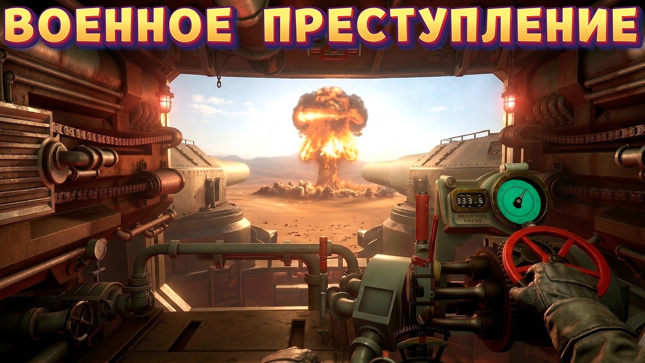 ОГРОМНОЕ ОРУДИЕ И САМЫЙ МОЩНЫЙ СНАРЯД ( IRON NEST )