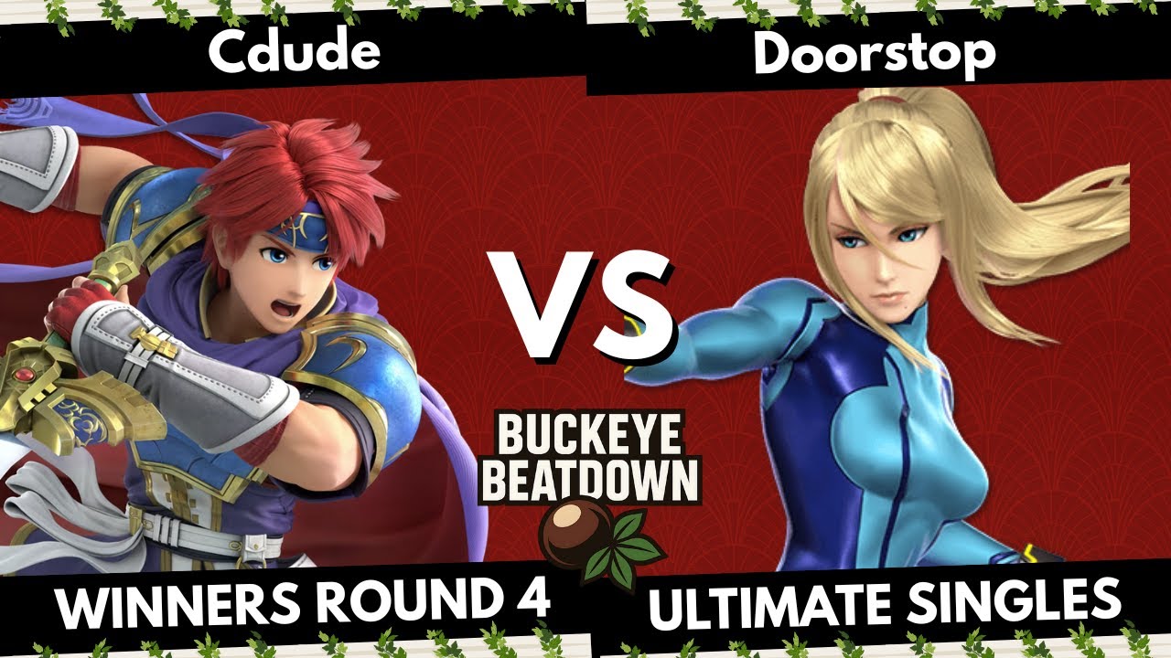 Buckeye Beatdown - Cdude (Roy) Vs. Doorstop (ZSS) Smash Ultimate - SSBU