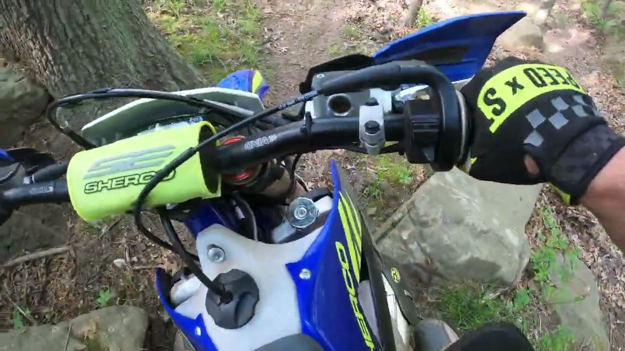 Appalachia Bay ORV park on Keystone Lake. (Motorcycle Island)