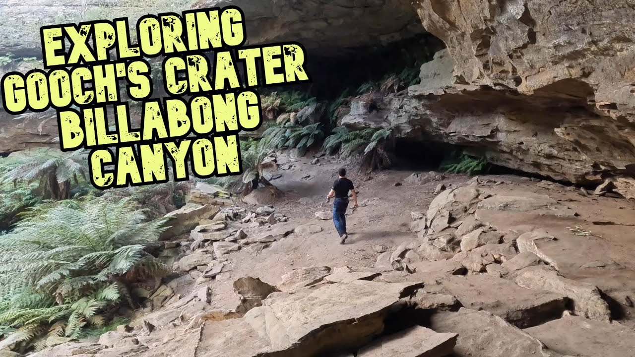 Exploring Gooch's Crater, Dargan Arch & Billabong Canyon and Testing new Sleeping Bag (Miss Julia)