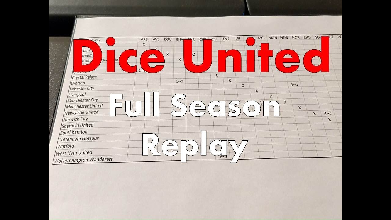 Dice United - How to Replay a Complete Season