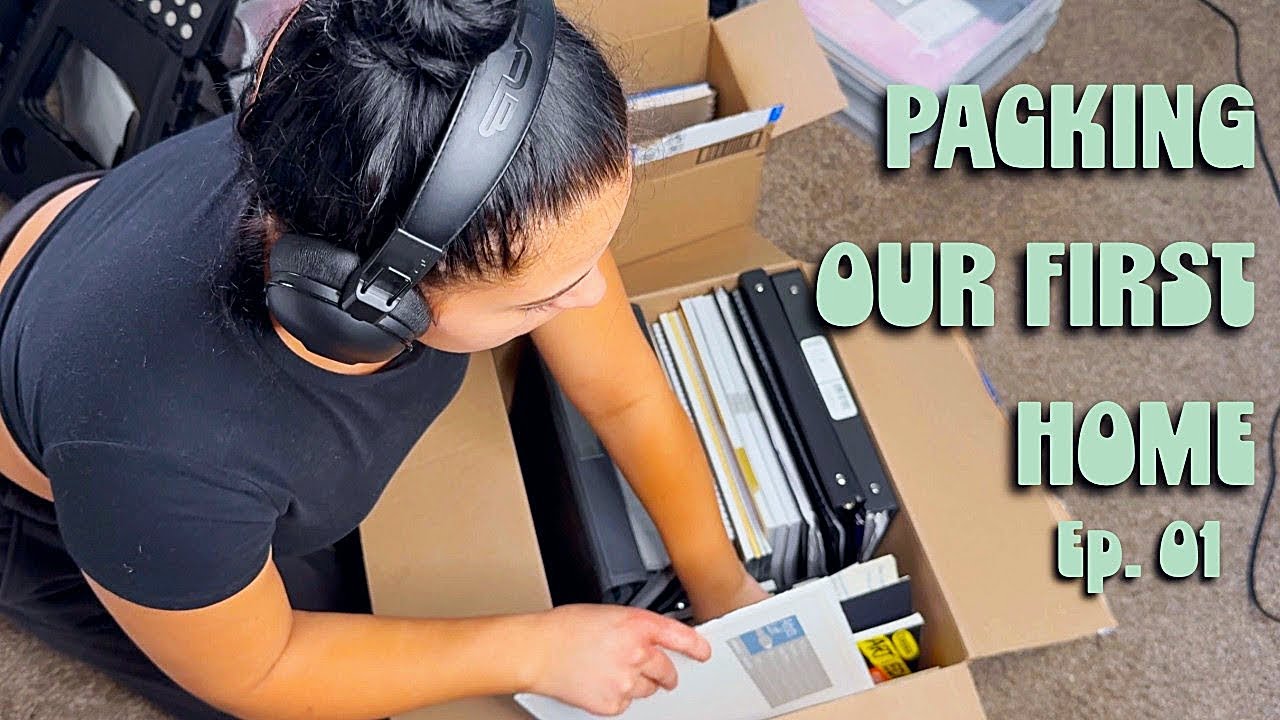 Packing To Move Into Our First Home | Episode 1: Bedroom Closet