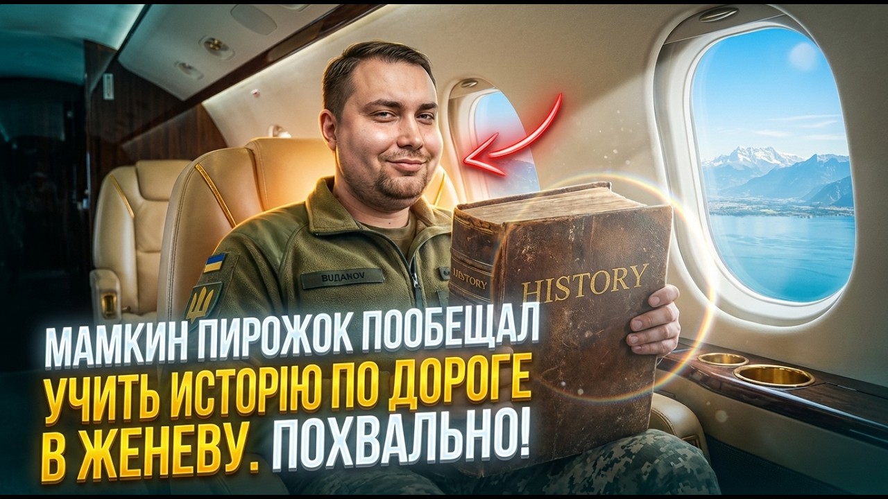 МАМКИН ПИРОЖОК ПООБЕЩАЛ УЧИТЬ ИСТОРИЮ ПО ДОРОГЕ В ЖЕНЕВУ. ПОХВАЛЬНО! 