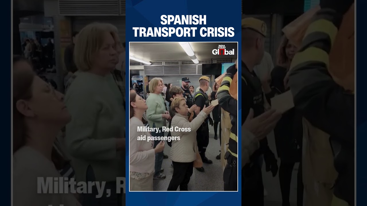 Spain Power Outage Halts All Trains | Rescue Operations Underway