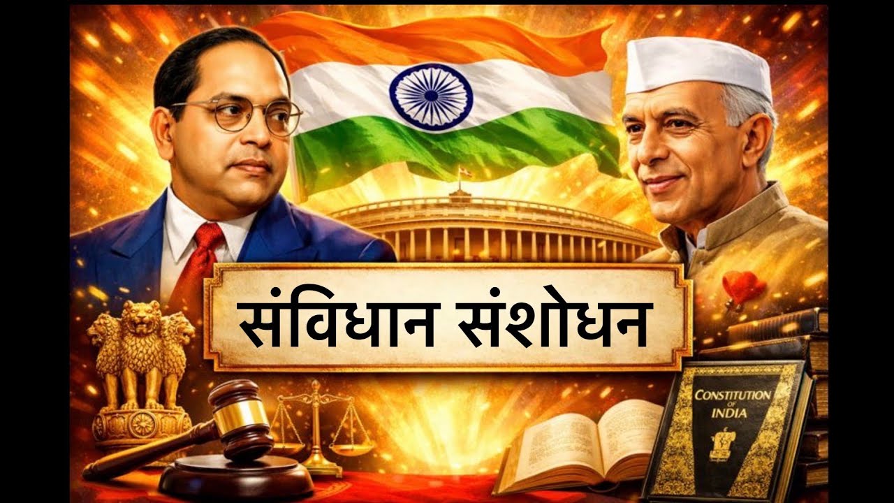 हिंदी माध्यम - भारतीय संविधान एवं राजव्यवस्था - 11- संविधान संशोधन कैसे होता है? मूल संरचना क्या है?
