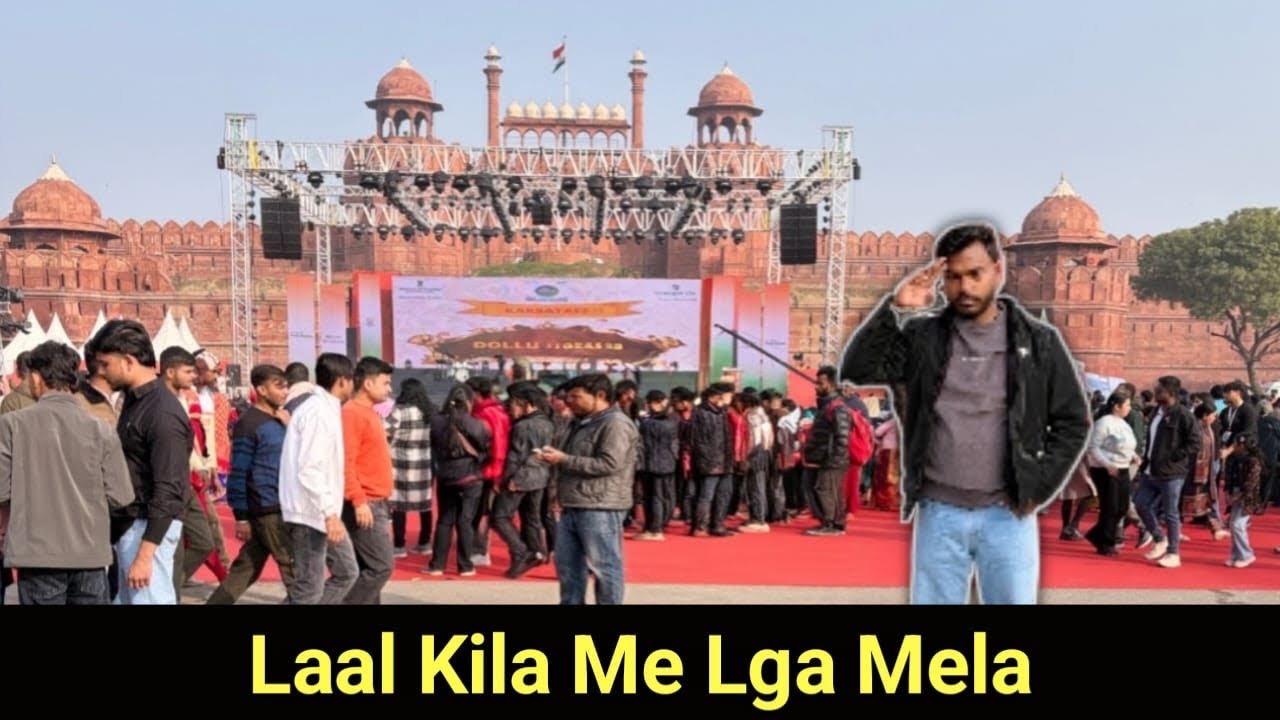 Lal kila me laga mela 😍 || Lal kila delhi || The aryan vlogs