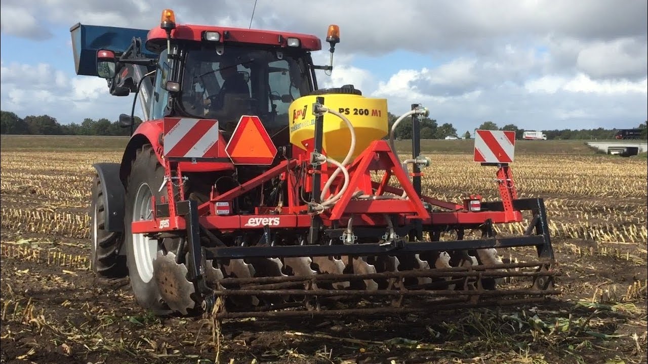 Maisstoppel en aardappelland bewerken met de Evers Skyro #Trekkerweb