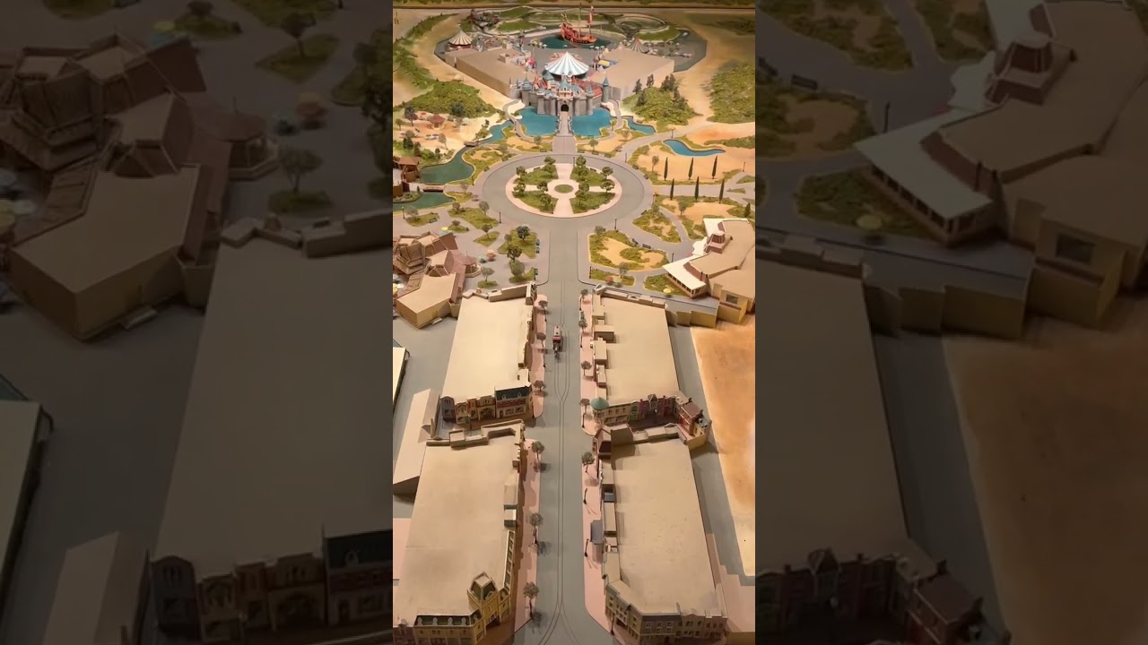 Disneyland 3D Map #disneyland #disney100