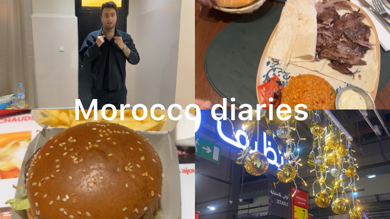 Day 5 in Morocco: outfit check, Big Mac meal, body massage