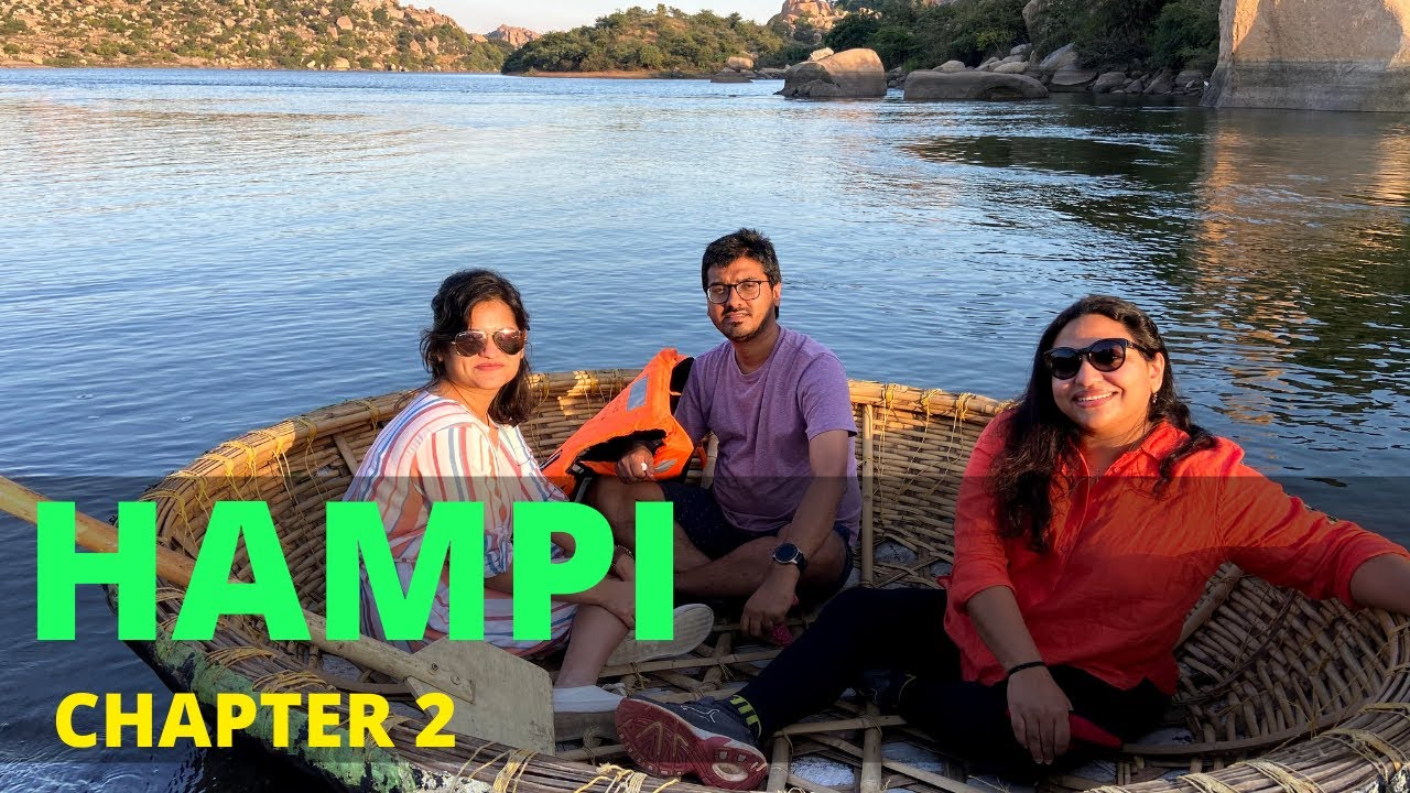 Hampi Travel Guide 2  | Coracle Ride Hampi  | Bangalore to Hampi