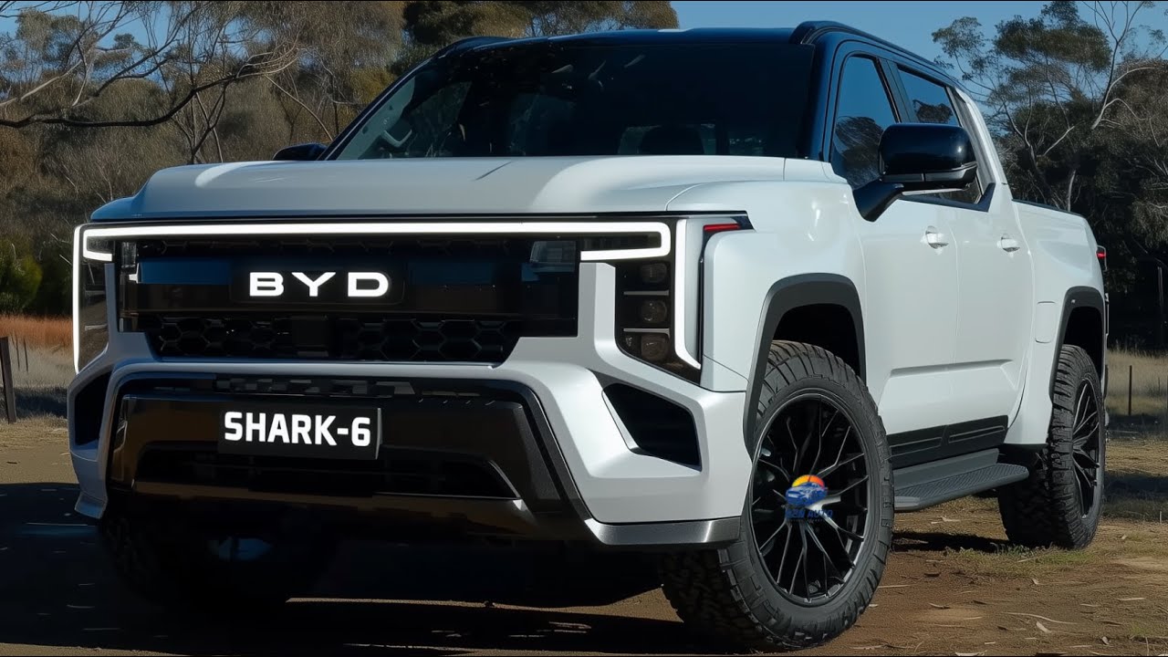 BYD Shark 6 2026 года &mdash; грузовик, который окончательно убьет Toyota HiLux и Ford Ranger!
