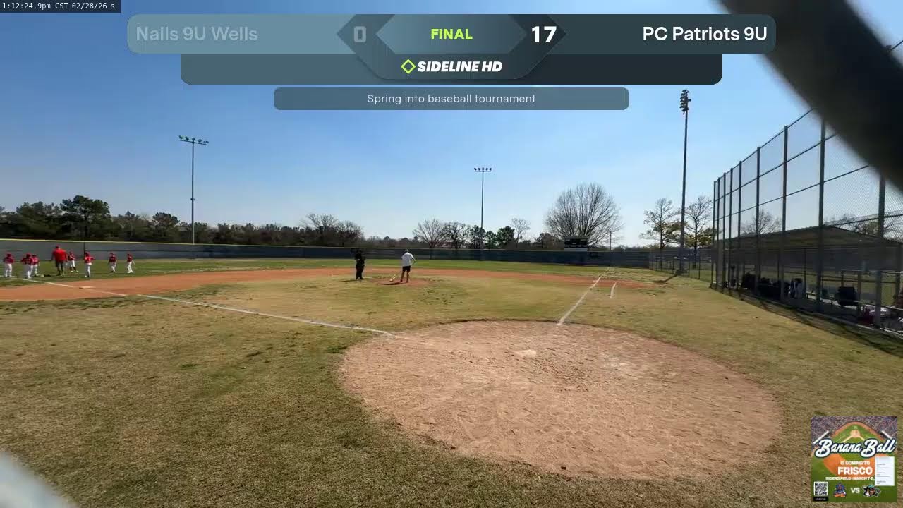 Nails 9U Wells @ PC Patriots 9U (2026.02.28)