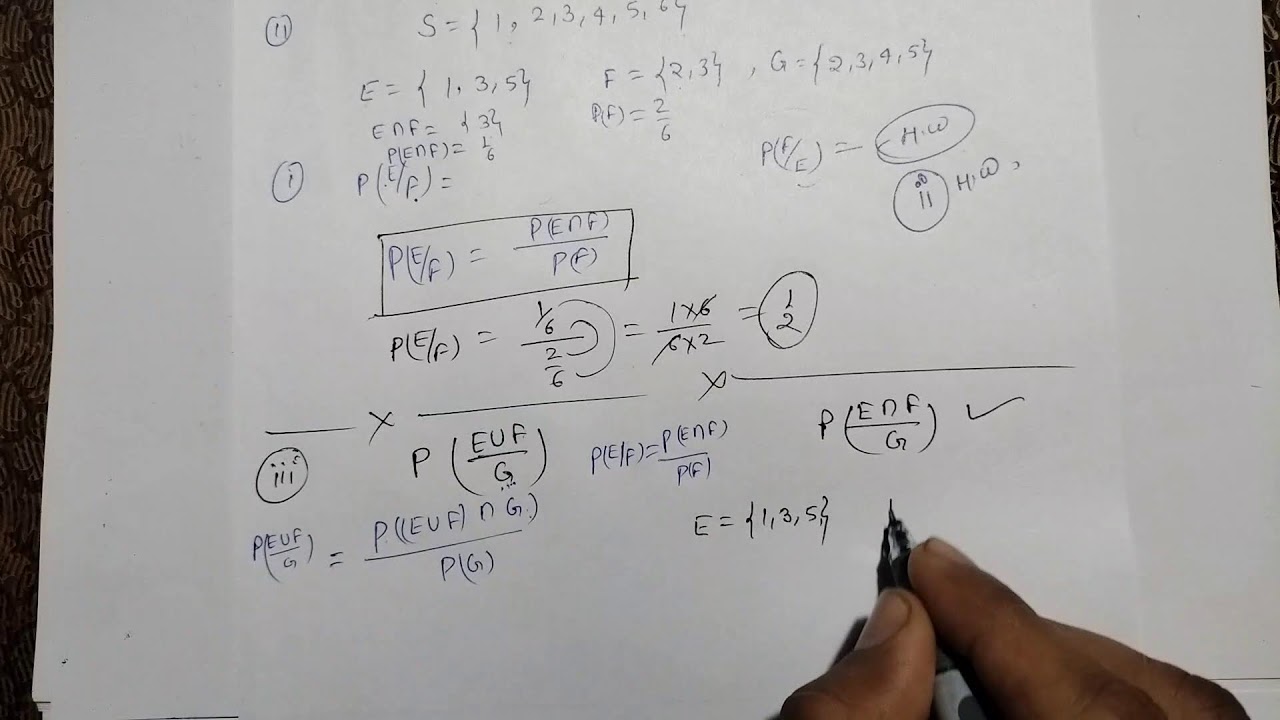 Class12 Maths NCERT Chapter 13 Probability प्रायिकता Introduction Exercise 13.1