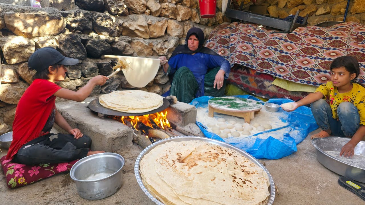 Nomadic Life: Baking Nomadic Bread with Firewood Nomadic Life and the Will to Survive