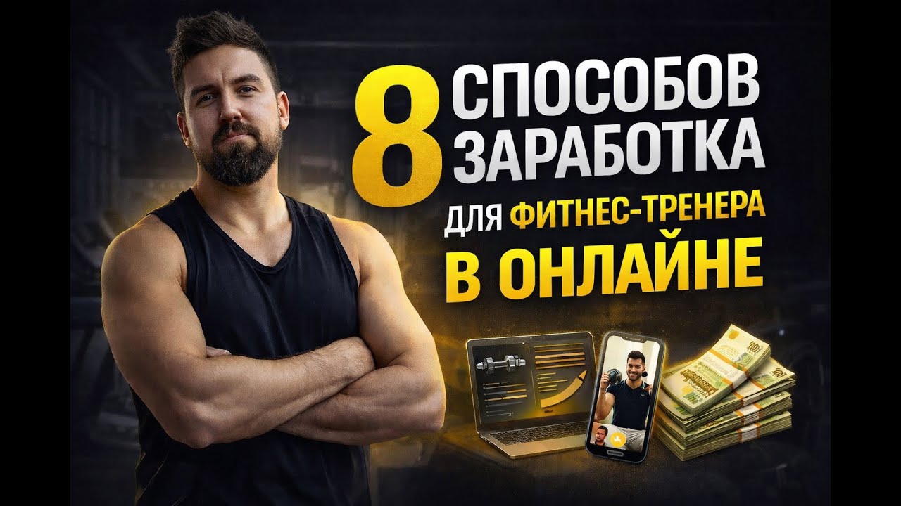 8 способов заработка для тренера в онлайне