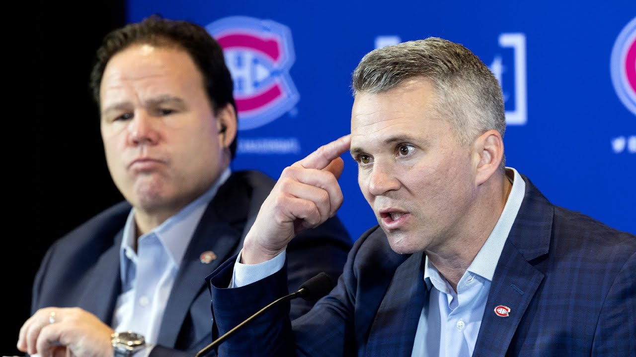 Montreal Canadiens introduce interim head coach Martin St. Louis