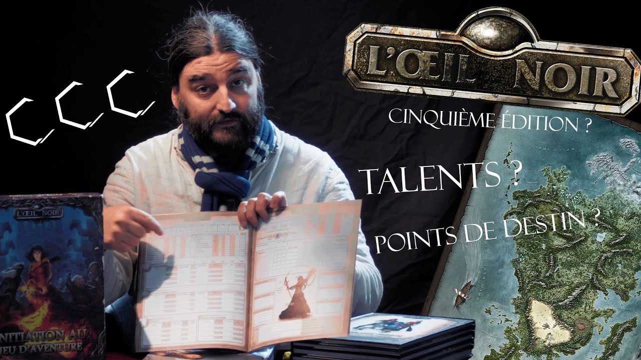 L'Œil Noir Cinquième Édition : Règles pour parcourir l'Aventurie, avec Damien