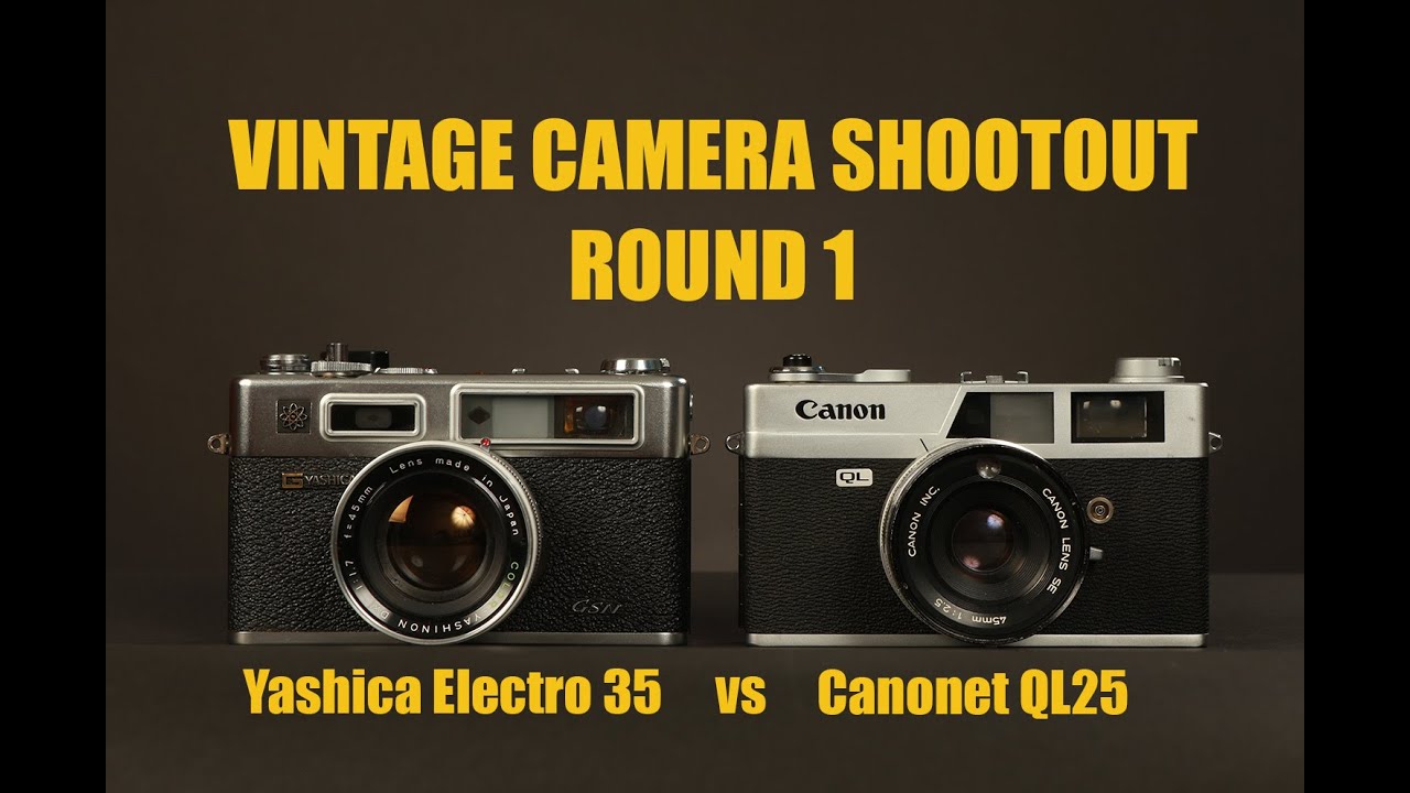 Yashica Electro 35 vs Canon Canonet QL25   Vintage Film Camera Shootout Round 1
