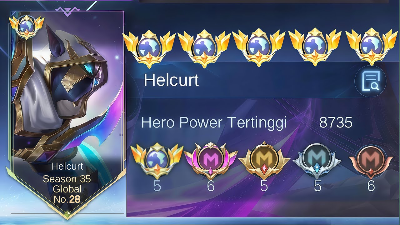 GLOBAL HELCURT OPEN MABAR  VIP - MOBILE LEGEND#helcurt#ml